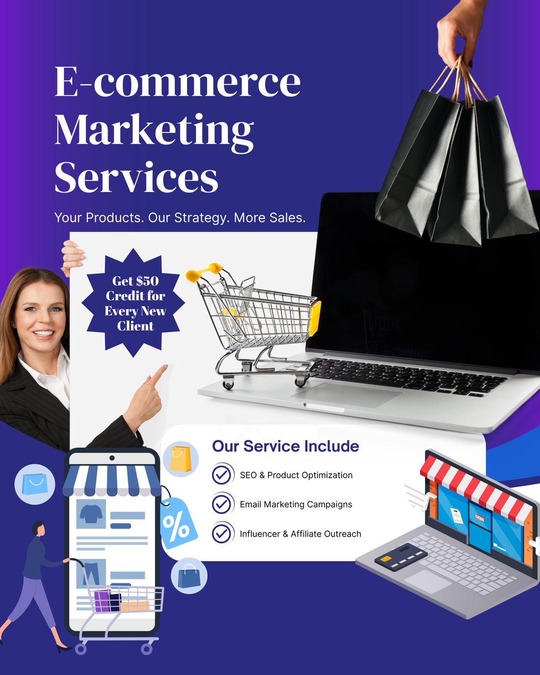 End-to-End E-commerce Store Development & Management